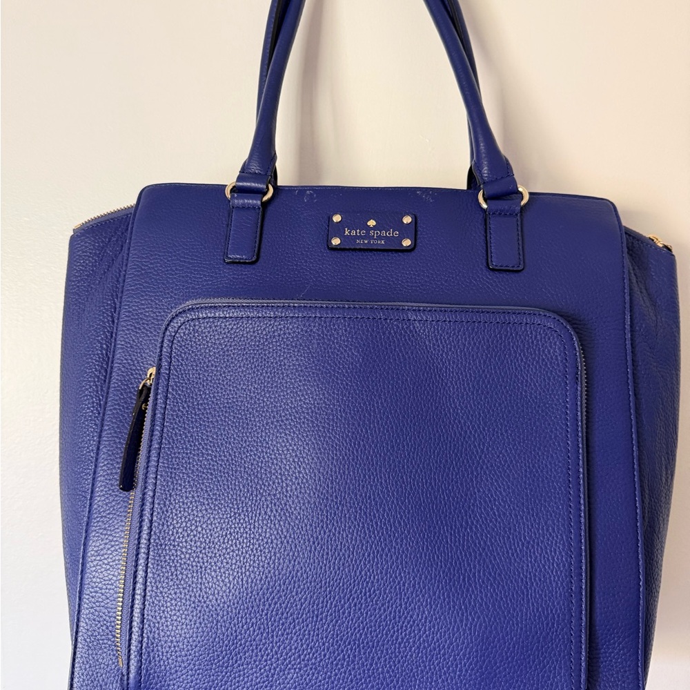 Kate Spade Royal Blue Tote Bag